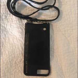 GUC Bandolier Emma iPhone 6/7/8 plus leather phone case.